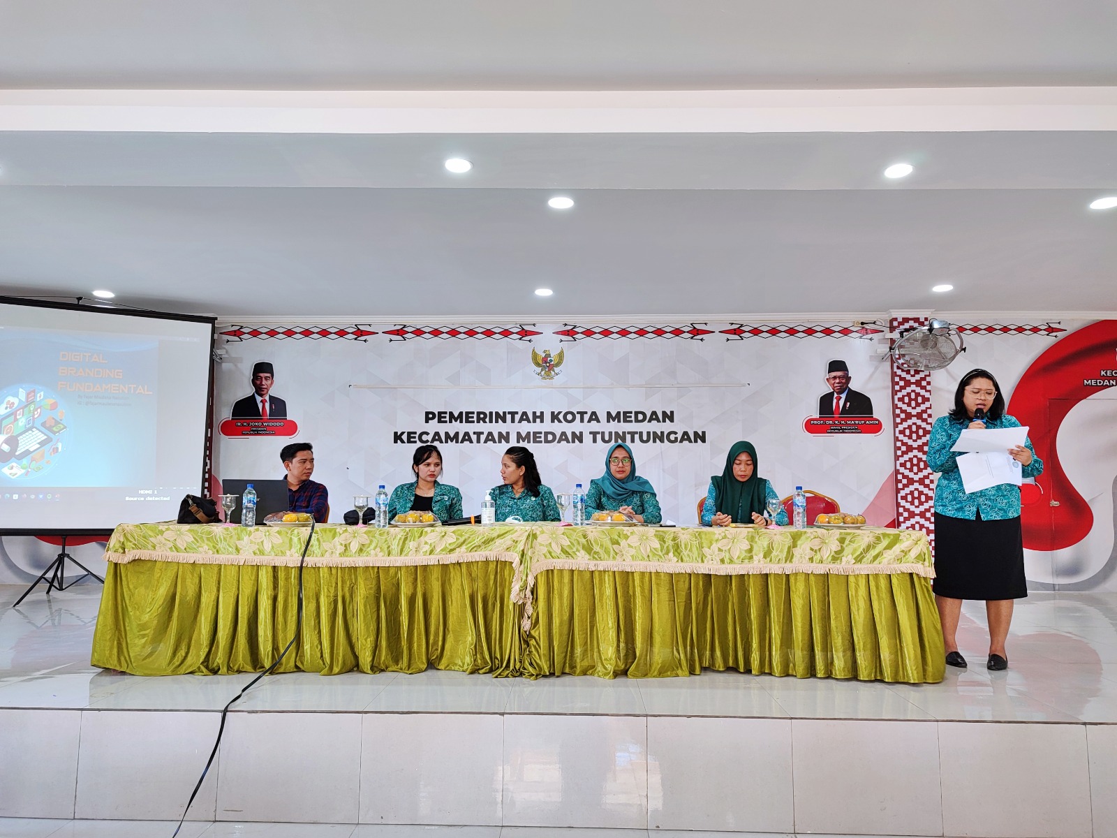 Arisan Dan Pertemuan Bulanan PKK Kecamatan Medan Tuntungan.